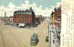 General View, Chicago Street Postcard