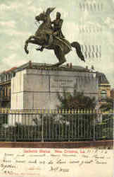 Jackson Statue New Orleans, LA Postcard Postcard