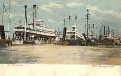 Steamboat Landing Postcard