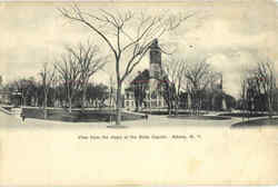 View From The Steps Of The State Capitol Postcard