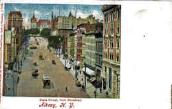 State Street From Broadway Postcard