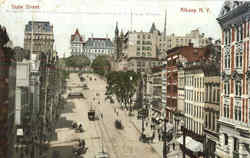 State Street Albany, NY Postcard Postcard