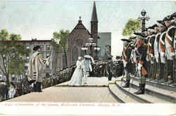 Coronation Of The Queen Holloween Carnival Albany, NY Postcard Postcard