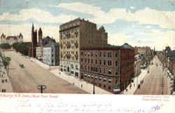 State & North Pearl Streets Albany, NY Postcard Postcard