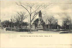 View From The Steps Of The State Capitol Postcard