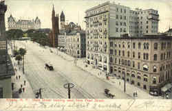 State Street Looking West From Pearl Street Postcard