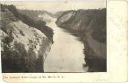 The Genesee River Gorge Postcard