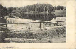 Bordens Falls Postcard