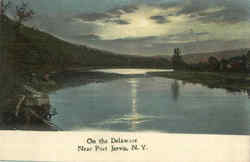 On The Delaware Postcard