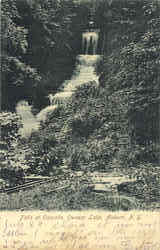 Falls At Cascade, Owasco Lake Postcard