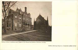 Bishop Colton's Residence And Chapel Of The Blessed Sacrament, Delaware Avenue Postcard