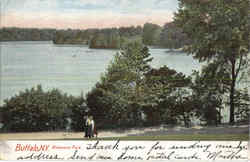 Delaware Park Postcard