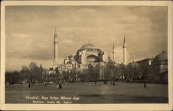 Aya Sofya Mosque Postcard