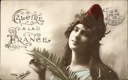 Gloire a la France Postcard