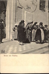 Gruss aus Dachau Postcard