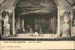 Interior of Theater Bad Lauchstedt, Germany Postcard Postcard