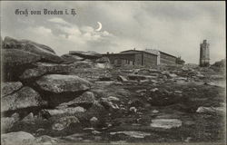 Brocken Tower Germany Postcard Postcard