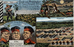 WWI Prisoner of War Camp - Ohrdruf World War I Postcard Postcard