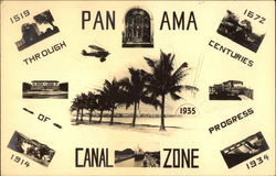 Greetings from Panama Canal Postcard