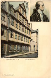 Das Goethehaus Postcard