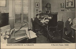 Societie Europeenee de Publicite Paris, France Postcard Postcard