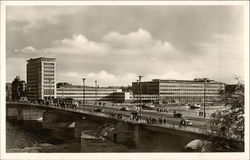 Friedensbrucke Frankfurt, Germany Postcard Postcard