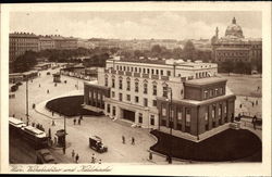 Verkehrsbüro und Karlskirche Vienna, Austria Postcard Postcard