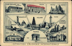 Exposition Coloniale Internationale - Paris 1931 Postcard Postcard