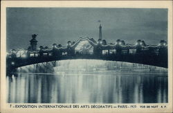 Exposition Internationale des Arts Decoratifs - Paris 1925 Postcard