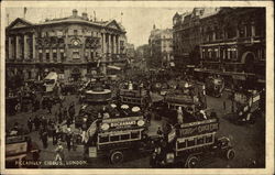 Picadilly Circus Postcard