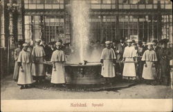 Sprudel Karlsbad, Germany Postcard Postcard