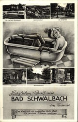 Greetings from Bad Schwalbach Germany Postcard Postcard