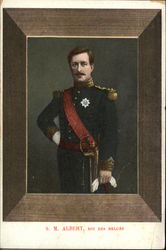 King Albert of Belgium Postcard