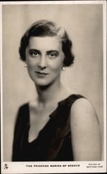 Princess Marina of Greece Royalty Postcard Postcard