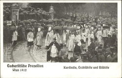 Religious procession Postcard