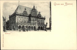 Rathaus Bremen, Germany Postcard Postcard