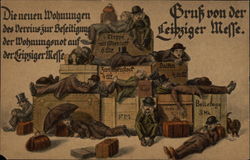 Die neun Wohmungen Germany Postcard Postcard