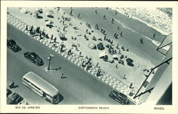 Copacabana Beach Postcard