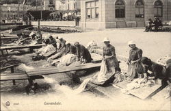 Lavandaie - Washerwomen Postcard