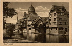 Insel Schutt Postcard