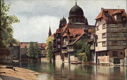 Insel Schutt Nuremberg, Germany Postcard Postcard