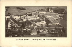 Usines métallurgiques de Vallorbe Switzerland Postcard Postcard