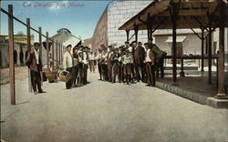 Fish Market Postcard