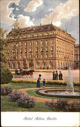 Hotel Adlon Berlin, Germany Postcard Postcard