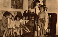 Children's Health Center, Measuring Height of Children Malaysia Southeast Asia Postcard Postcard