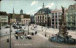 Marktplatz Halle, Germany Postcard Postcard