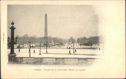 Place de la Concorde Postcard