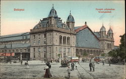 Nyugati pályaudvar Westbahnhof Budapest, Hungary Postcard Postcard