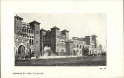 Howrah Station, Calcutta. No. 16 Postcard