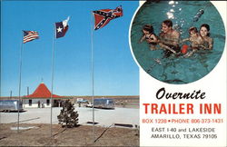 Overnite Trailer Inn Postcard